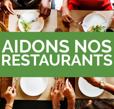 Aidons nos restaurants