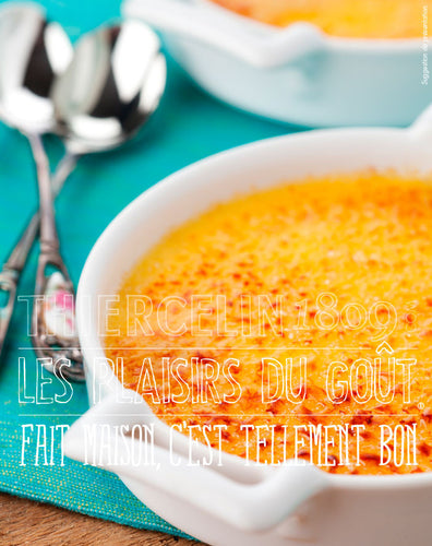 CRÈME BRÛLÉE, au curry Aphrodite et au sucre pétillant nature fait maison