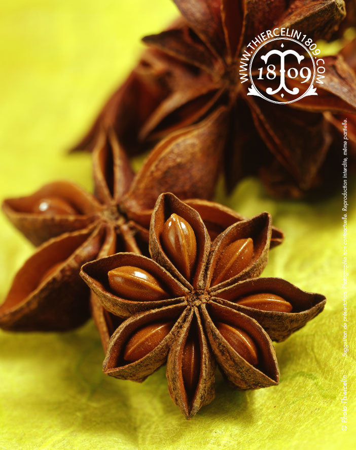 Anis étoilé dit Badiane - recette facile - riche en huile essentielle