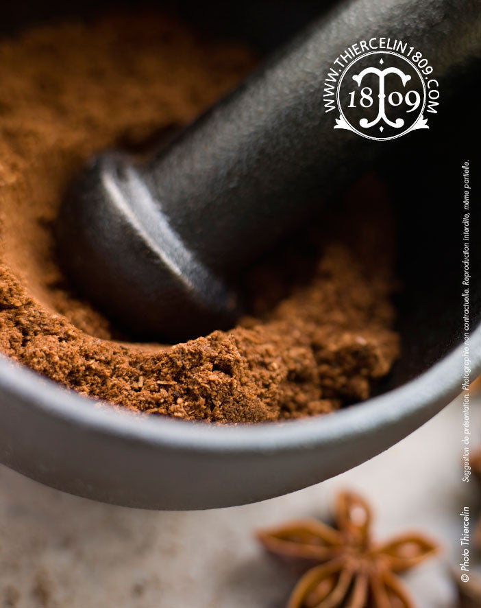 Anis étoilé dit Badiane en poudre - recette facile - riche en huile essentielle