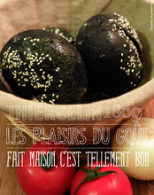 BLACK CURRY BURGER, BURGER NOIR