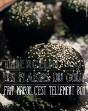 BLACK CURRY BURGER, BURGER NOIR