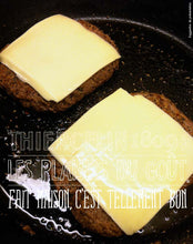 BLACK CURRY BURGER, BURGER NOIR