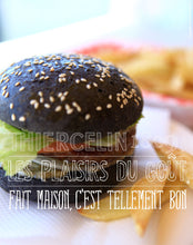 Recette hamburger et pain à burger noir - Le Black Burger