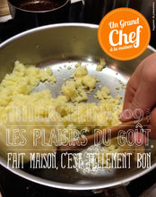 CAPPUCCINO DE POMME DE TERRE À LA TRUFFE NOIRE, œuf poché et vinaigrette porto/échalote