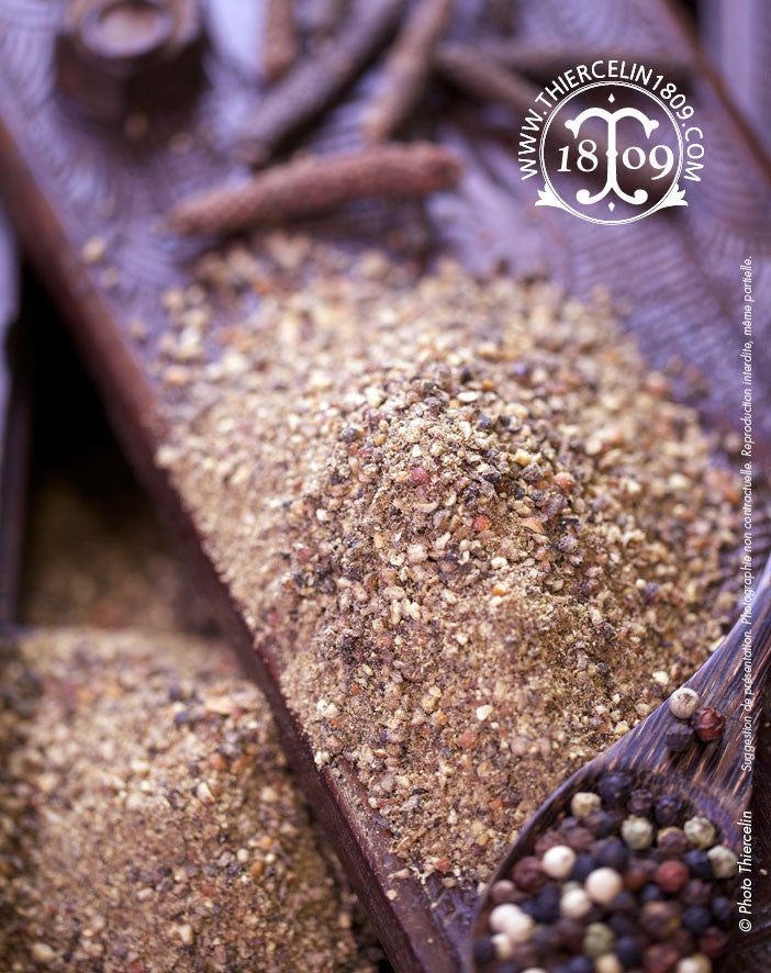 CARAVANE DES POIVRES, mélange de poivres, baies concassées