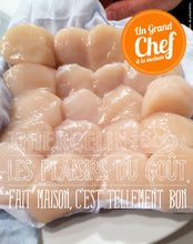 LA SAINT-JACQUES, en carpaccio au poivre Timut du Népal et mangue fait maison