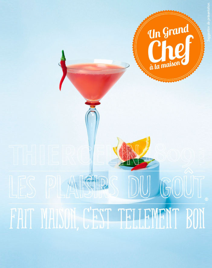 Cocktail Bombay Marrakech aux épices Ras el Hanout du Roy de Thiercelin fait maison c'est tellement bon