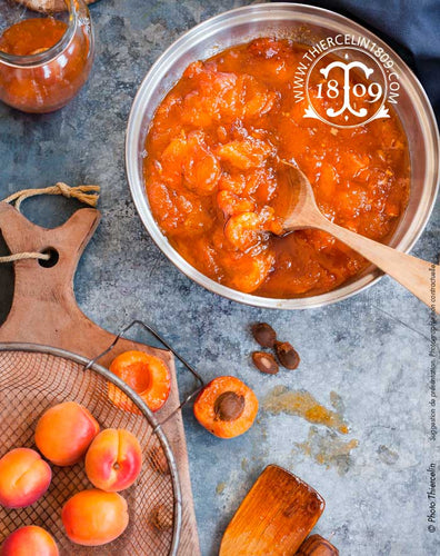 CONFITURE D'ABRICOT/TIMUT, fabrication artisanale maison