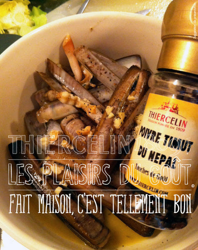 COUTEAUX au poivre Timut fait maison c'est tellement bon