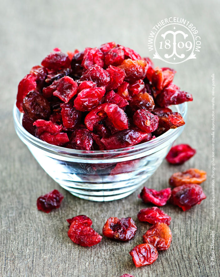 CRANBERRIES, canneberges, baies entières séchées