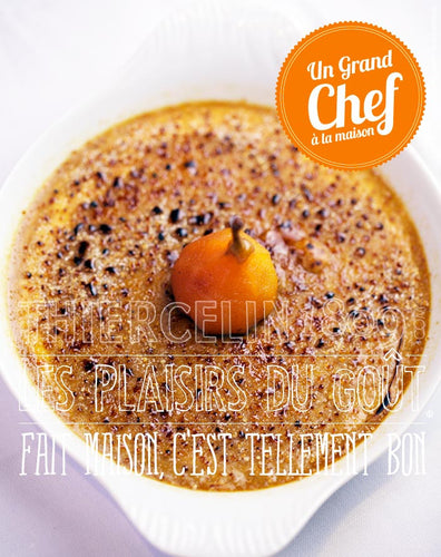 CRÈME BÛLÉE, praliné noisette et poire fait maison c'est tellement bon