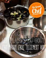 CRÈME DE MOULE SAFRANÉE, fenouil croquant à l'aneth