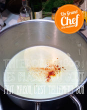 CRÈME DE MOULE SAFRANÉE, fenouil croquant à l'aneth