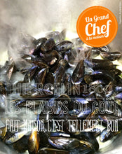 CRÈME DE MOULE SAFRANÉE, fenouil croquant à l'aneth