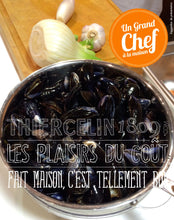 CRÈME DE MOULE SAFRANÉE, fenouil croquant à l'aneth fait maison c'est tellement bon