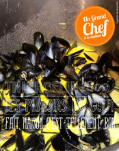 CRÈME DE MOULE SAFRANÉE, fenouil croquant à l'aneth fait maison c'est tellement bon