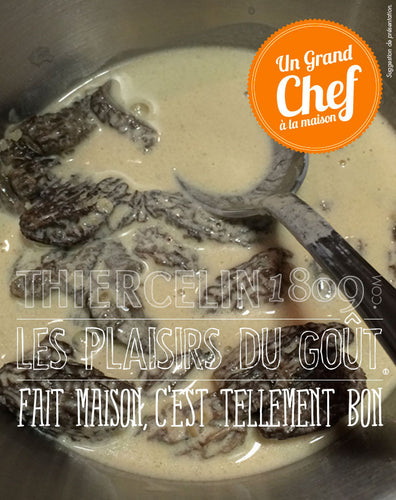 SAUCE AUX MORILLES - recette facile de cuisine de A à Z - truc astuce