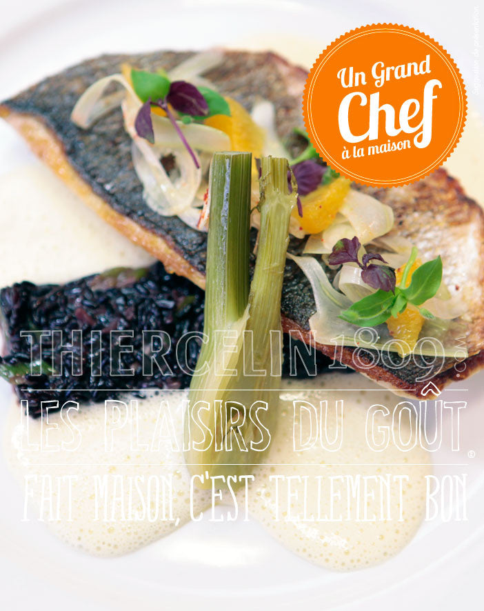 LA DAURADE, Risotto vénéré et fenouil croquant fait maison c'est tellement bon