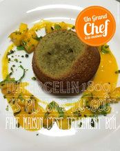 FINANCIER À LA PISTACHE, salade de mangues