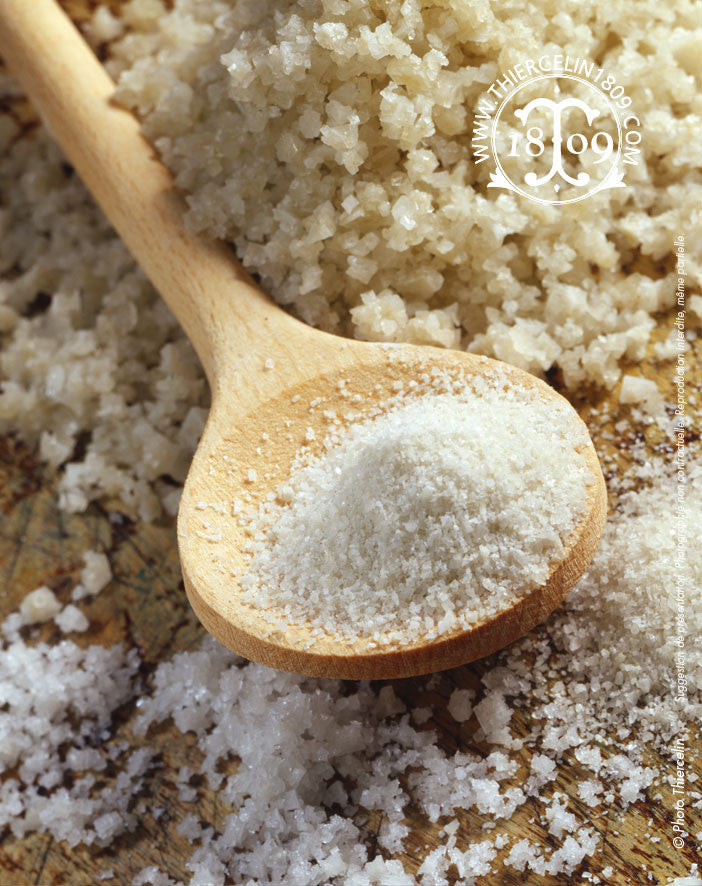 Fleur de sel, sel de mer récolté à la main