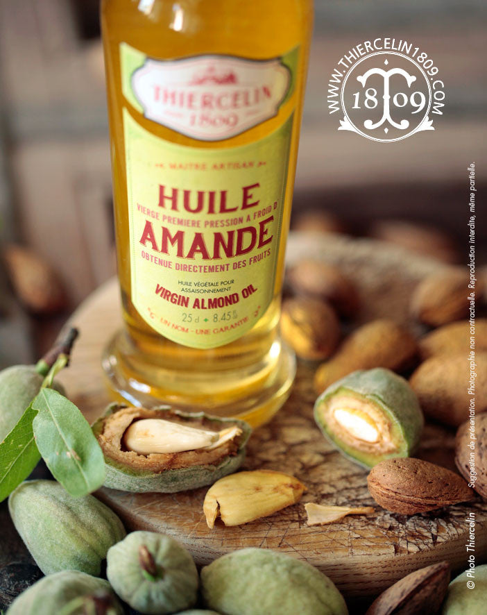 Huile d'Amande, vierge, première pression à froid - Thiercelin