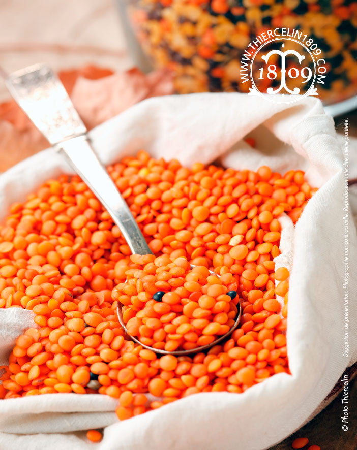 Lentilles Corail, entières