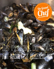 CRÈME DE MOULE SAFRANÉE, fenouil croquant à l'aneth fait maison c'est tellement bon