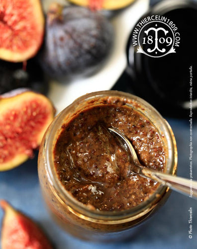 Moutarde à la figue, à l'ancienne avec graines