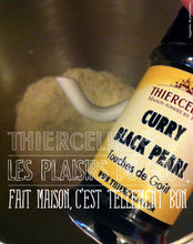 BLACK CURRY BURGER, BURGER NOIR