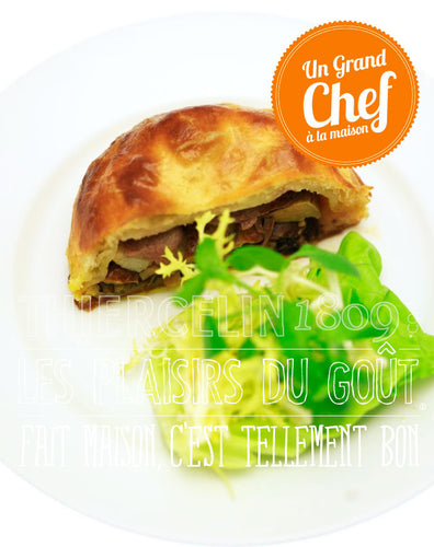 PITHIVIERS de canard Colvert - foie gras - recette de cuisine de A à Z