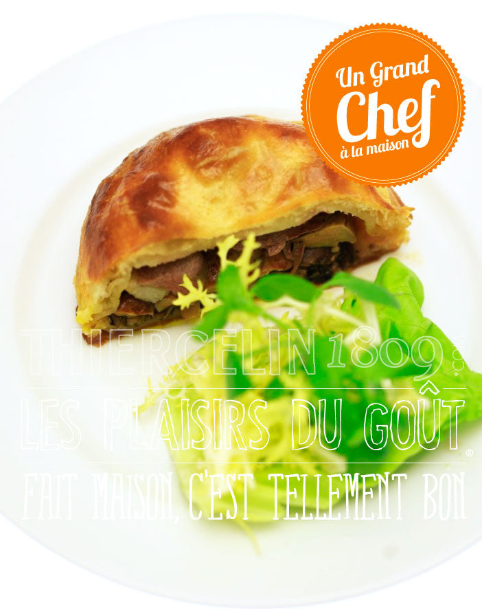 PITHIVIERS de canard Colvert - foie gras - recette de cuisine de A à Z