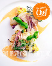 RISOTTO SAFRANÉ, encornets et poivrons del Piquillo fait maison c'est tellement bon