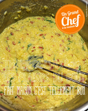 RISOTTO SAFRANÉ, encornets et poivrons del Piquillo fait maison c'est tellement bon