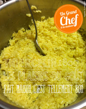 RISOTTO SAFRANÉ, encornets et poivrons del Piquillo fait maison c'est tellement bon