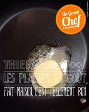 RISOTTO SAFRANÉ, encornets et poivrons del Piquillo