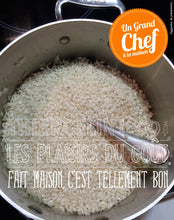 RISOTTO SAFRANÉ, encornets et poivrons del Piquillo fait maison c'est tellement bon