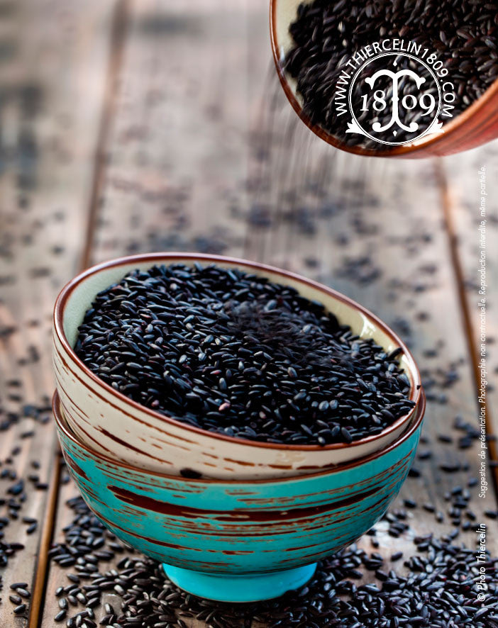 Riz noir gluant Thaï - Thiercelin