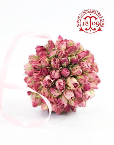 Boule de Roses de Damas, tissée main, décoration