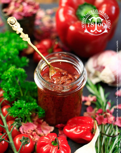HARISSA, sauce artisanale, fabrication maison, sans gluten - Thiercelin