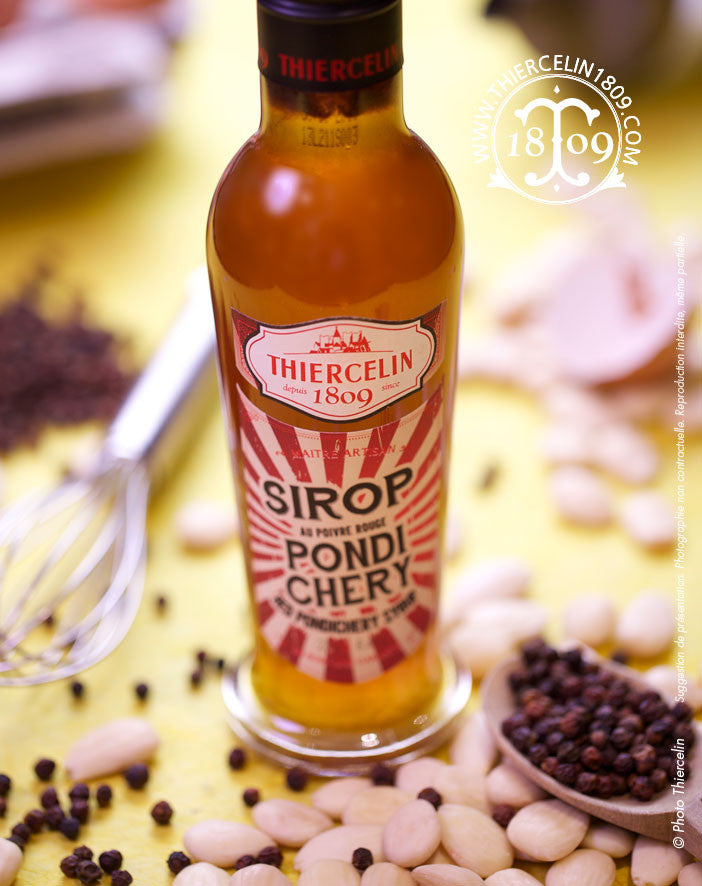 Sirop au poivre rouge Pondichery - Thiercelin
