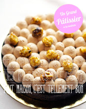 GÂTEAU AU CHOCOLAT FAÇON TARTE, crémeux chocolat tonka, crème de noisettes et chantilly chocolat au lait