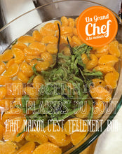 CLÉMENTINE CONFITE, à la Verveine, vanille Bourbon en fine feuille, poivre Timut du népal