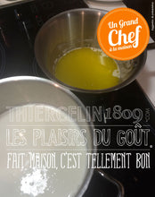 CLÉMENTINE CONFITE, à la Verveine, vanille Bourbon en fine feuille, poivre Timut du népal