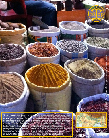 Le marché regorge d'épices souvent poussiéreuses à la qualité assez médiocre. Le Népal reste l'un des pays les plus pauvres au monde. Il n'est pas choquant que les épices disponibles soient à la hauteur de la bourse locale. Thiercelin