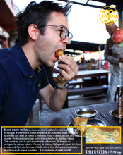 Alors Jean-Philippe Thiercelin? Ces mets locaux?! Il a l'air de se régaler…