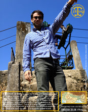 Jean-Philippe Thiercelin nous indique le chemin pour traverser le fleuve…