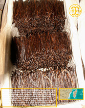 Vanille Bourbon, gousses noires fendues