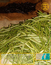 Vanille Bourbon, gousses noires fendues